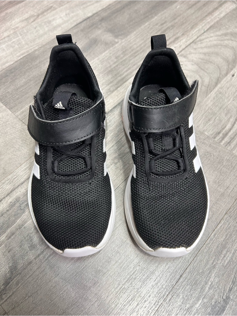 Adidas Kids Racer TR23 Black Cloudfoam Sneakers Shoes 12